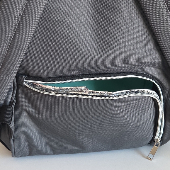 Motif Gray Women's Large Insulated Baby Bag Backpack - Picture 6 of 13
